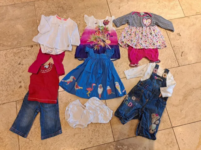 Baby girl clothes / outfit bundle Age 3-6 months Monsoon, Ted Baker, Lily&Sid