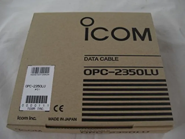 Cavo comunicazione dati ICOM OPC-2350LU con tracking # nuovo Giappone