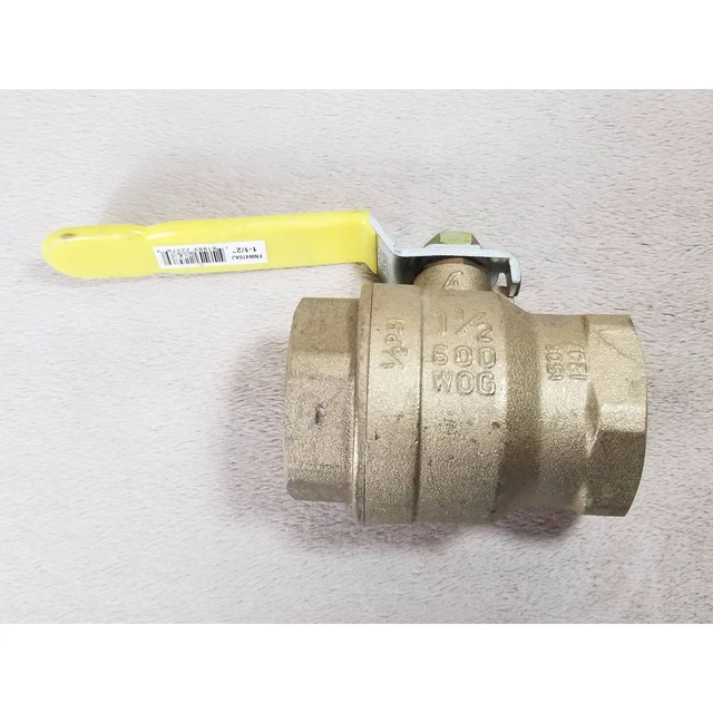 FNW410AJ Ball Valve 1 1/2 Threaded Brass 600 WOG BRS125G NEW