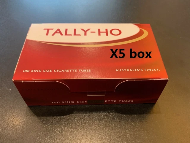IN STOCK TALLY ho tubing 500 tobacco Cigarette filter tubes ESSENTIAL  ACCESSORY $30.00