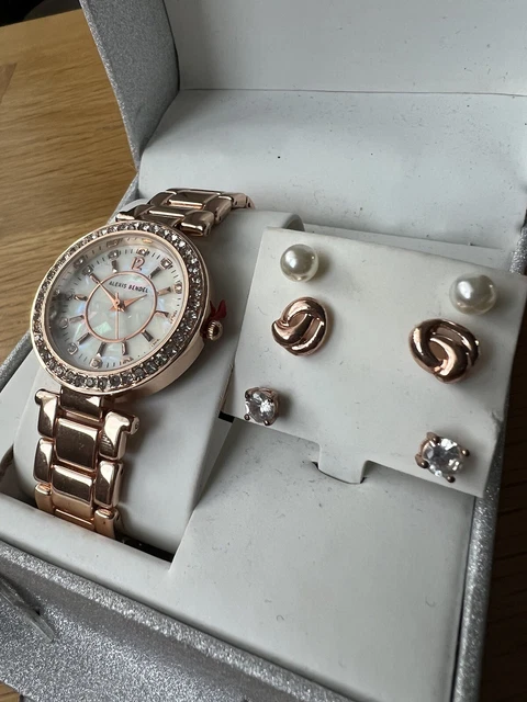 Alexis bendel deals watch and earrings