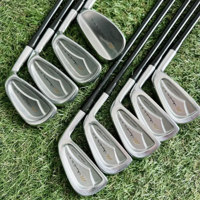 Mizuno Pro MS 211 Iron Set 3-9 PwAw 9pc RH Graphite 2580 Flex R Clubs de...