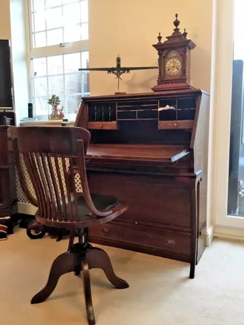 Globe Wernicke Very Rare Bureau in Oak