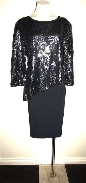 LIZ JORDAN SIZE 18 mother of the bride/groom cocktail evening formal party  dress $59.00 - PicClick AU