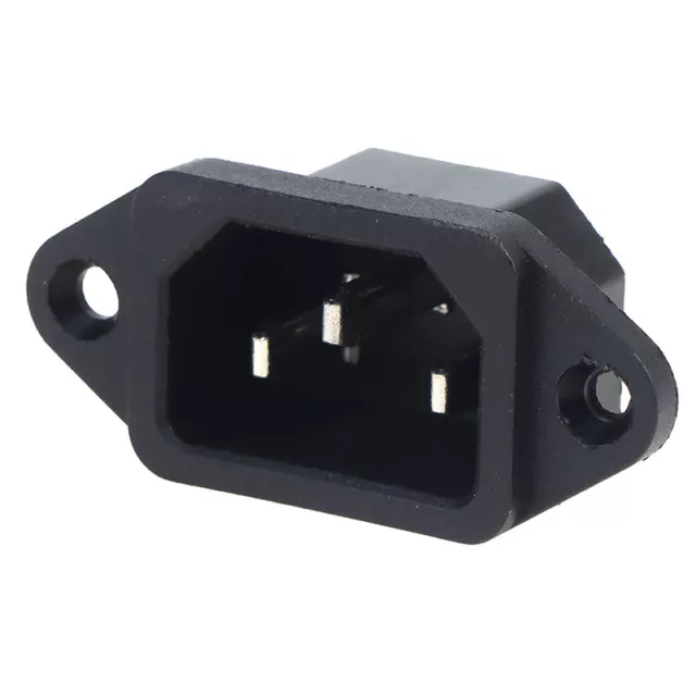 AC-04 Socket 250V 10A 3-pin With Ears For Electric Car Computer Power S.zy