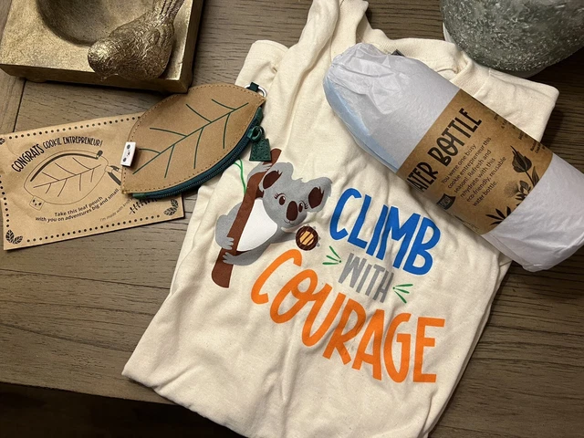 Girl Scouts Cookie Rewards Koala Bear Shirt (Sm Adult), Leaf Purse, Koala Bottle