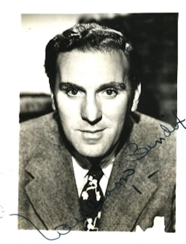 William Bendix - Actor - Signed Photo - COA (57489)