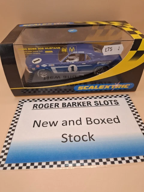 Scalextric C2509A Ford GT40 Le Mans 1/32 scale slot car NIB