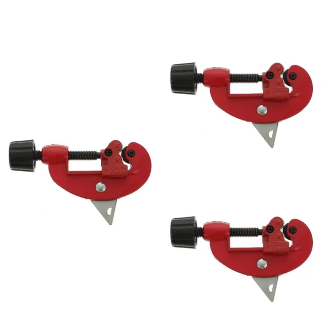 3 set taglierina per tubi in rame acciaio al carbonio taglierina per tubi Red