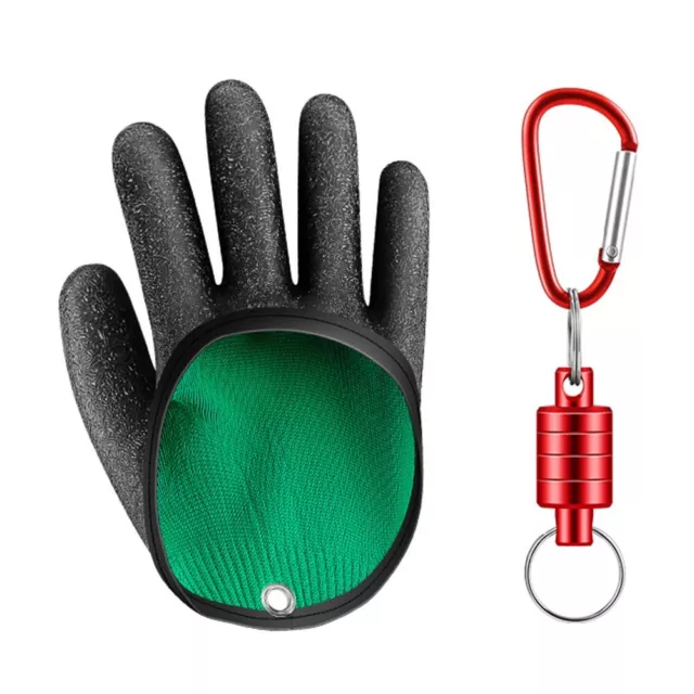 Cut and Puncture Resistant Magnet Release Gloves Fishing Gloves for Safety