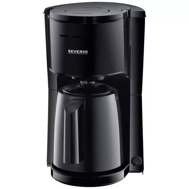 Severin KA 9306 Cafetière noir Nombre de tasse=8 verseuse thermofuge, avec