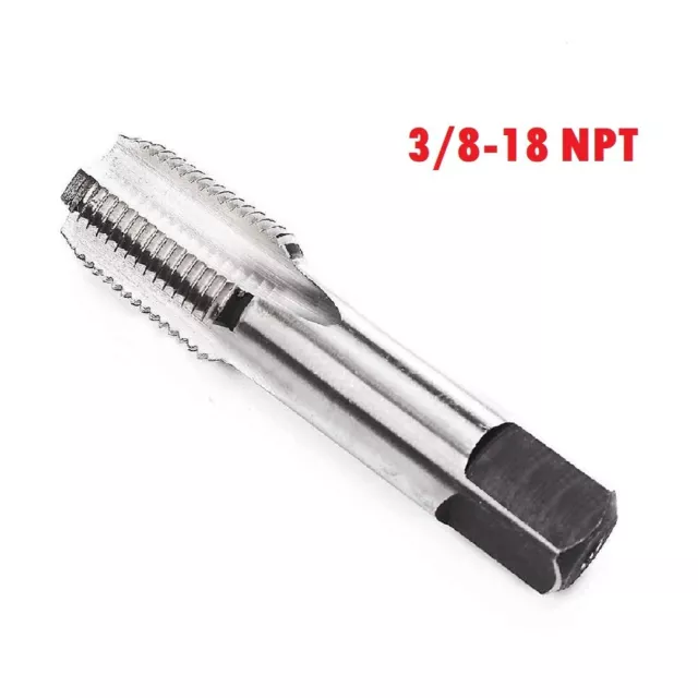 Easy to use Taper Pipe Threaded Tap High Speed Steel Hand Tool 3/8 18 NPT