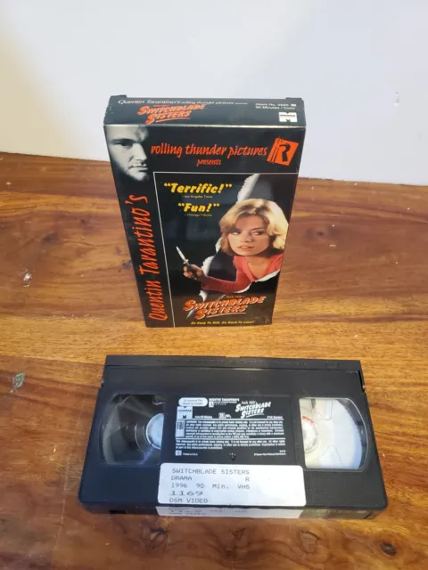 SWITCHBLADE SISTERS (VHS, 1998) Quentin Tarantino BEAUTIFUL CONDITION ...