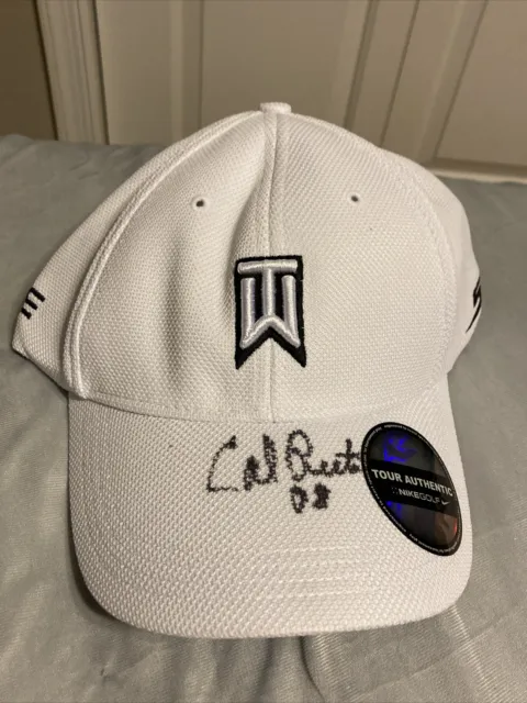 CALVIN PEETE AUTOGRAPH SIGNED Tiger Woods Hat Nike Golf PGA Legend