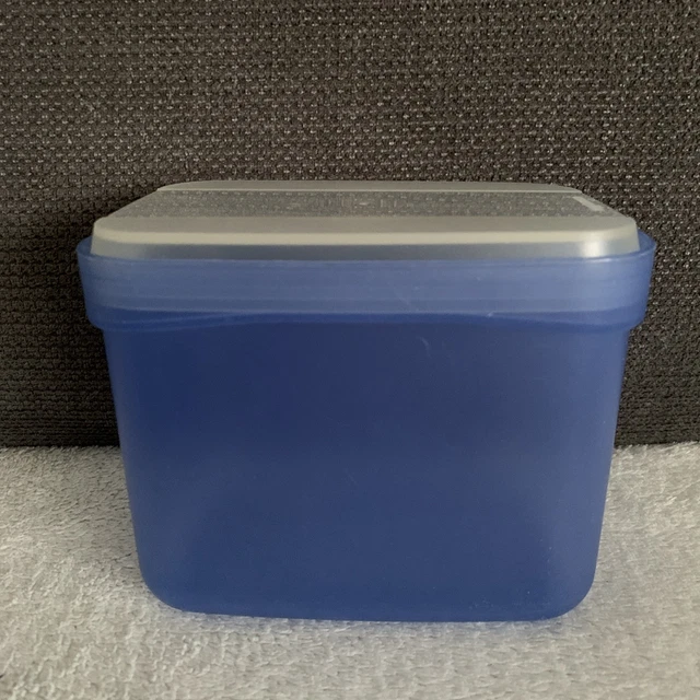Tupperware Swing Box – 1 Liter, Blau, Vorratsdose Spülmaschinenfest