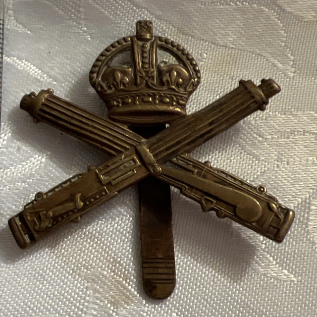 ORIGINAL WW1 MACHINE Gun Corps MGC Cap Badge EUR 34,98 - PicClick IT