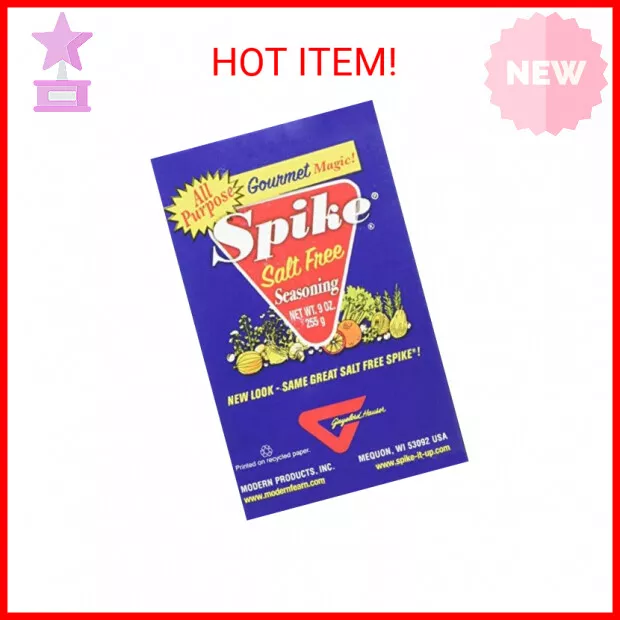 Modern Products, Spice Spike Salt Free, 9 Ounce