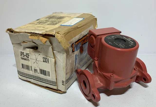 Grundfos UP15-42F Circulation Pump 115VAC 1 Ph Class F With Flange Set 1-1/4"