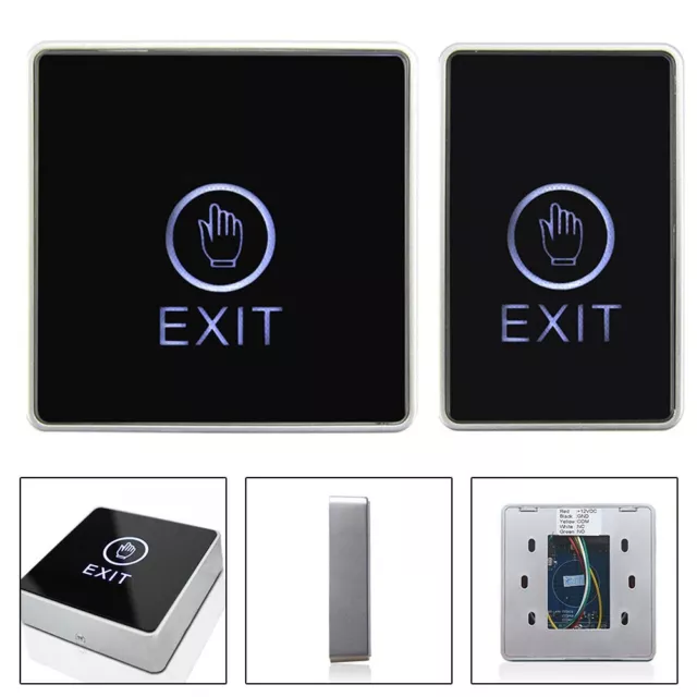 Reliable Performance Backlit Push Touch Exit Button for Infrared Door Switch