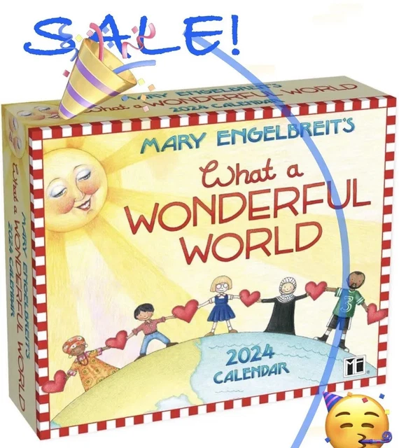 PRICE DROP! Mary Englbret 2024 Calendar! CanUse Pictures In Crafts, as