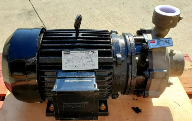 Dayton 10HP Centrifugal Pump 3PH 12A080 - LTEJ23TCE 208-230/460V  195gpm 2.5in 2