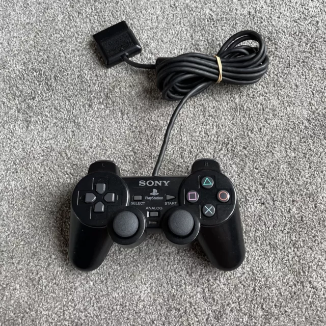 Playstation 2 DualShock 2 Controller Pad Official Sony PS2 - Black