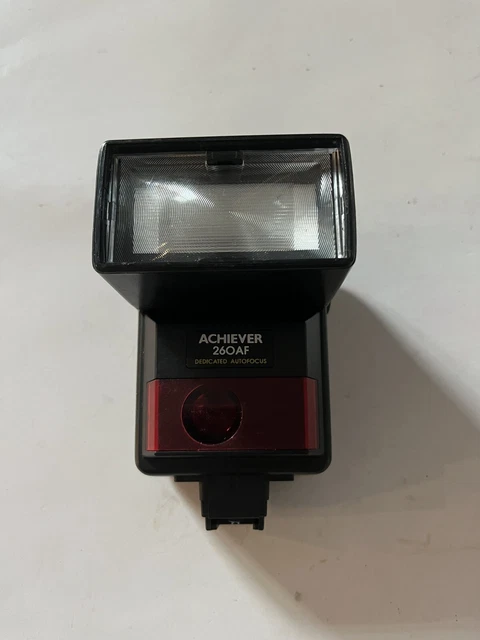 Nikon Achiever 260AF Shoe Mount Flash Tested