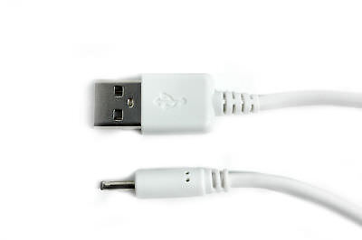 90 cm USB 5 V 2 A Bianco Cavo Di Alimentazione Caricatore Adattatore per Ainol NOVO TABLET 7 Arcobaleno 