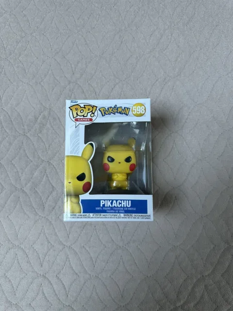 Figurine Vinyl FUNKO POP Pokemon : Grumpy Pikachu #598