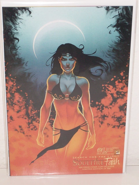 SOULFIRE: FAITH #1 - San Diego SDCC Comic-Con Variant - SIYA OUM - Ltd. to 500
