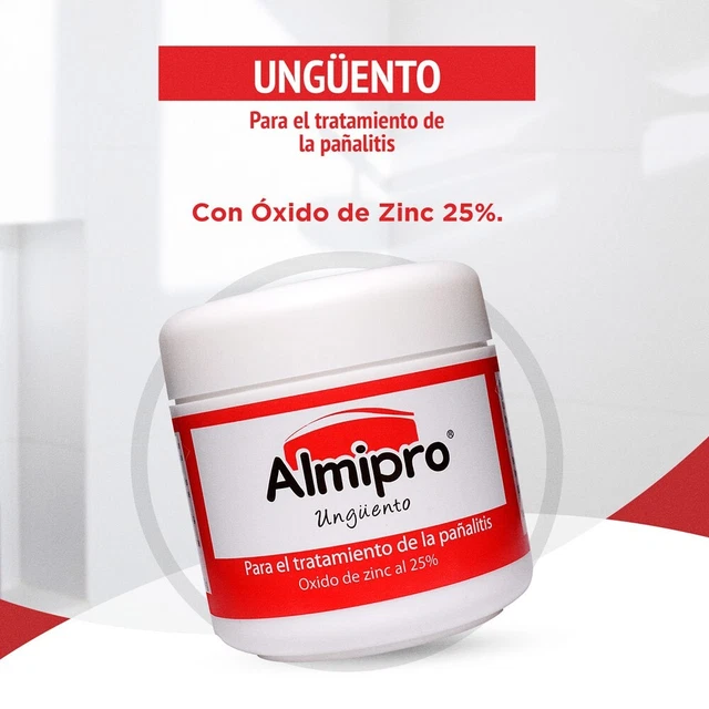 Almipro Unguento | Diaper Rash Cream with 25% Zinc Oxide - 125g - Colombia