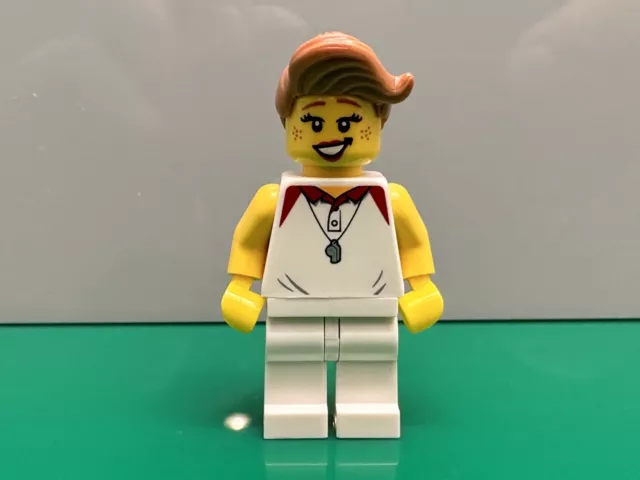 LEGO Minifigure, Female P.E Teacher, Referee With Whistle Torso 973pb2737ac01