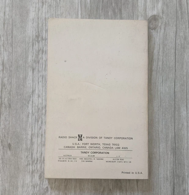 VINTAGE ARCHER SEMICONDUCTOR Reference Handbook Manual 1976 Radio Shack