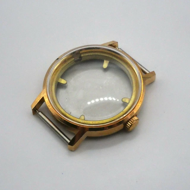 NOS BOITIER MONTRE De Plongee 1970 @ Lunette Noire @ Diving Case Watch @ 38,1 Mm EUR 34,99 - FR