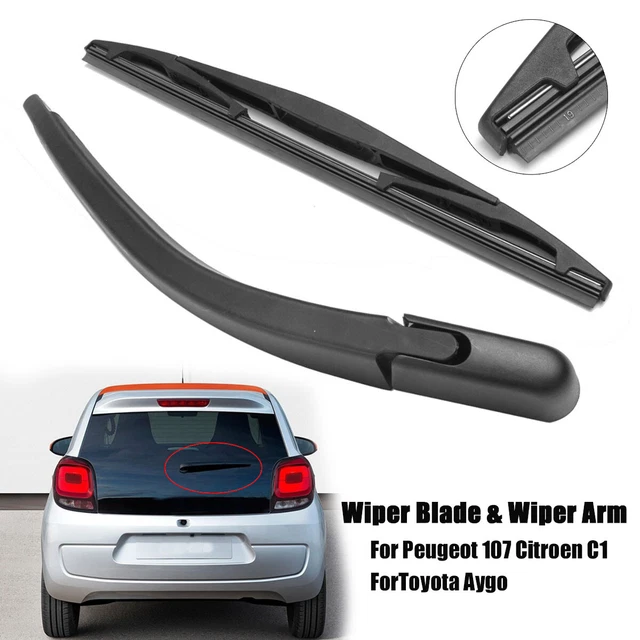 LST Rear Wiper Arm And Blade Set For Peugeot 308 Hatchback