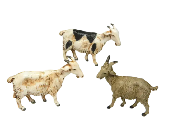 Capre Assortite Landi per Pastori Alti Cm 10 Animali Presepe - Modello a scelta