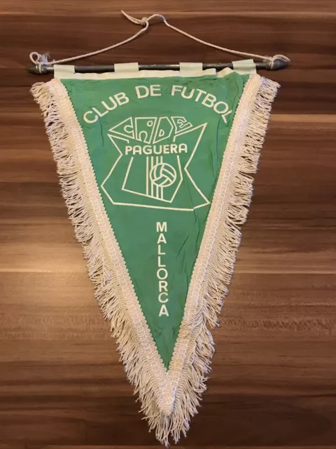 paguera mallorca club de futbol Pennant/Fanion/wimpel 🟢⚪️⚽️⚪️🟢