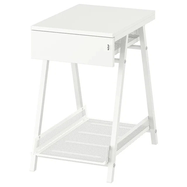 IKEA UNDER DESK Lockable Office Workstation Storage Drawer Unit White £