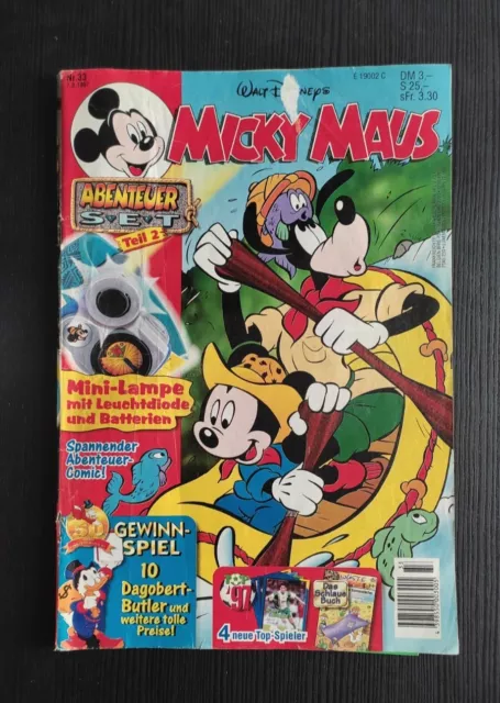 Micky Maus Heft Nr. 33 7.8.1997