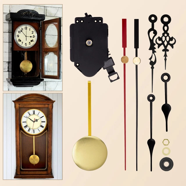 QUARTZ WALL CLOCK Pendulum Swing Movement Mechanism DIY Kit Chime