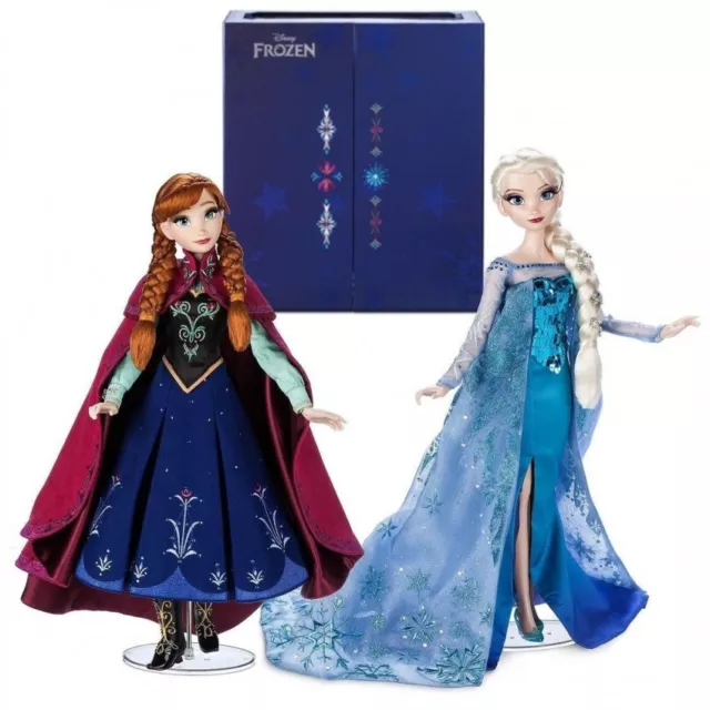 Disney Frozen - Die Eiskönigin Anna und Elsa Puppenset in limitierter Edition 3