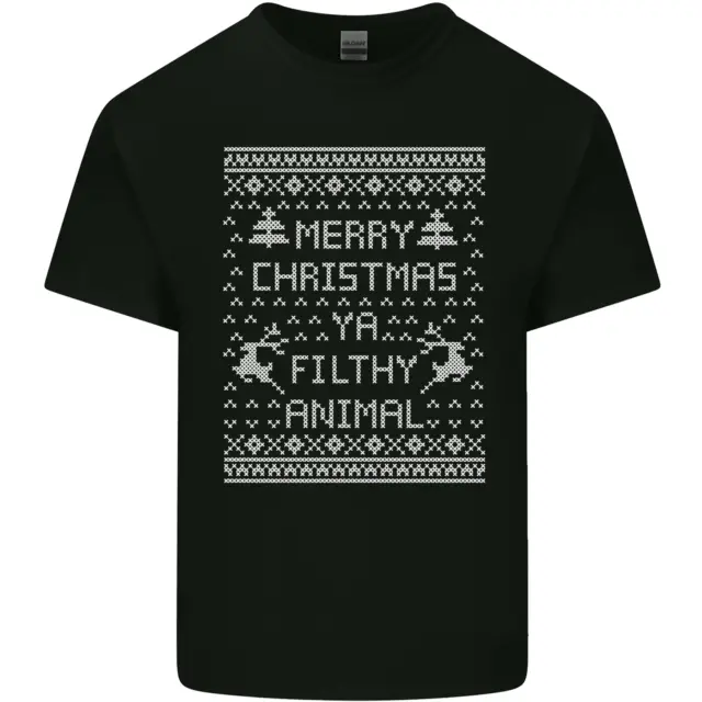 Merry Christmas Ya Filthy Animal Kids T-Shirt Childrens