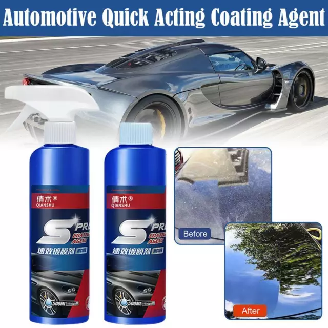 CAR-COATING AGENT NANO-HAND Spray Crystal Car Paint Glazing-Crystal Waxing  V3Q2 $10.36 - PicClick AU