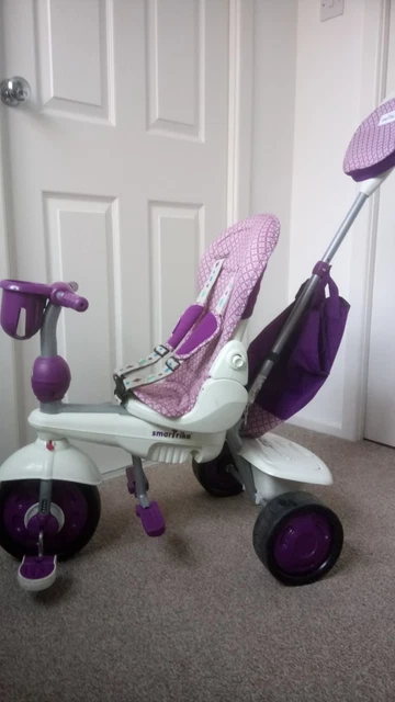 Smart trike shop purple and white