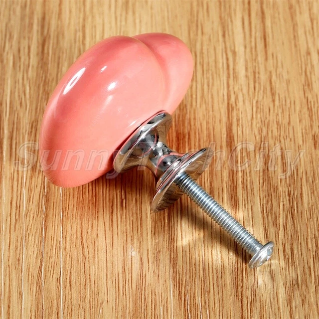 Boutons en céramique mode forme de cœur poignée de porte armoire tiroir poignées 3