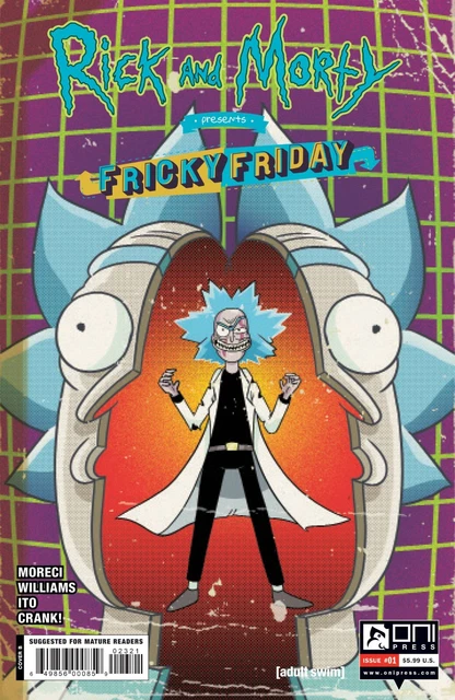 Rick and Morty Fricky Friday #1 Cover B Variant Comic Book 2023 - Oni Press