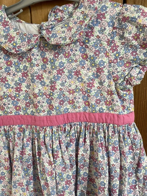 Girls JoJo Maman Bebe Dress Age 4-5 Years Vgc
