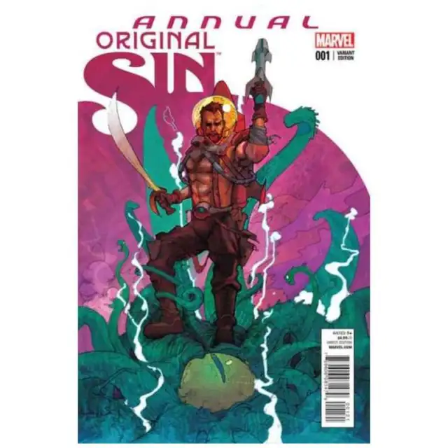Original Sin (2014 series) Annual #1 Cover 2 in NM + cond. Marvel comics [x]