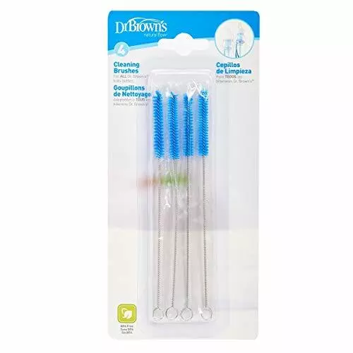 Dr Browns Baby Infant Cleaning Milk Vent Bottle Teat Brush 4pieces