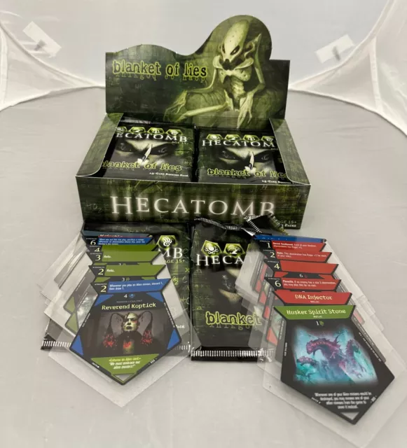 Manta de mentiras Hecatomb TCG 1x refuerzo WOTC Wizards of the Coast ONE BOOSTER